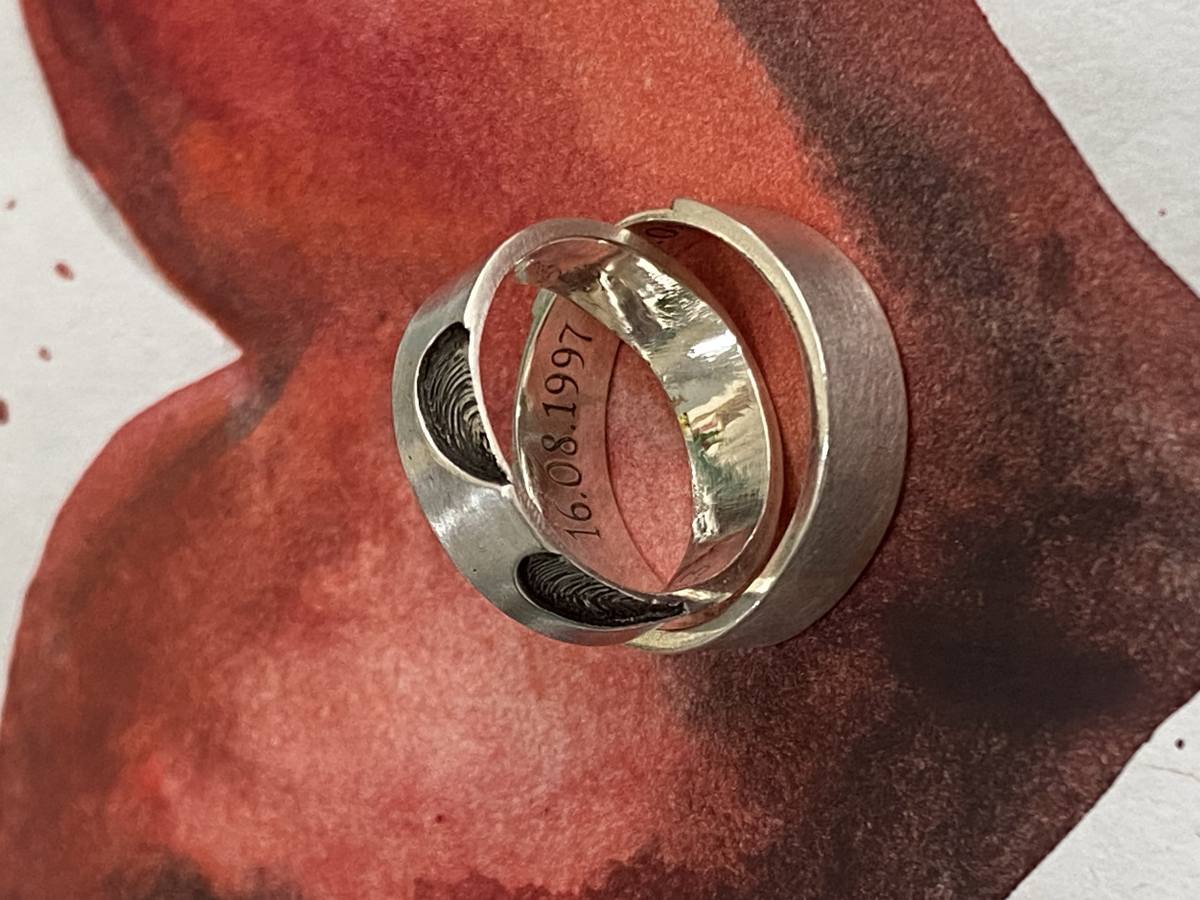 Alianças Personalizadas em Prata 925 | Edição Comemorativa