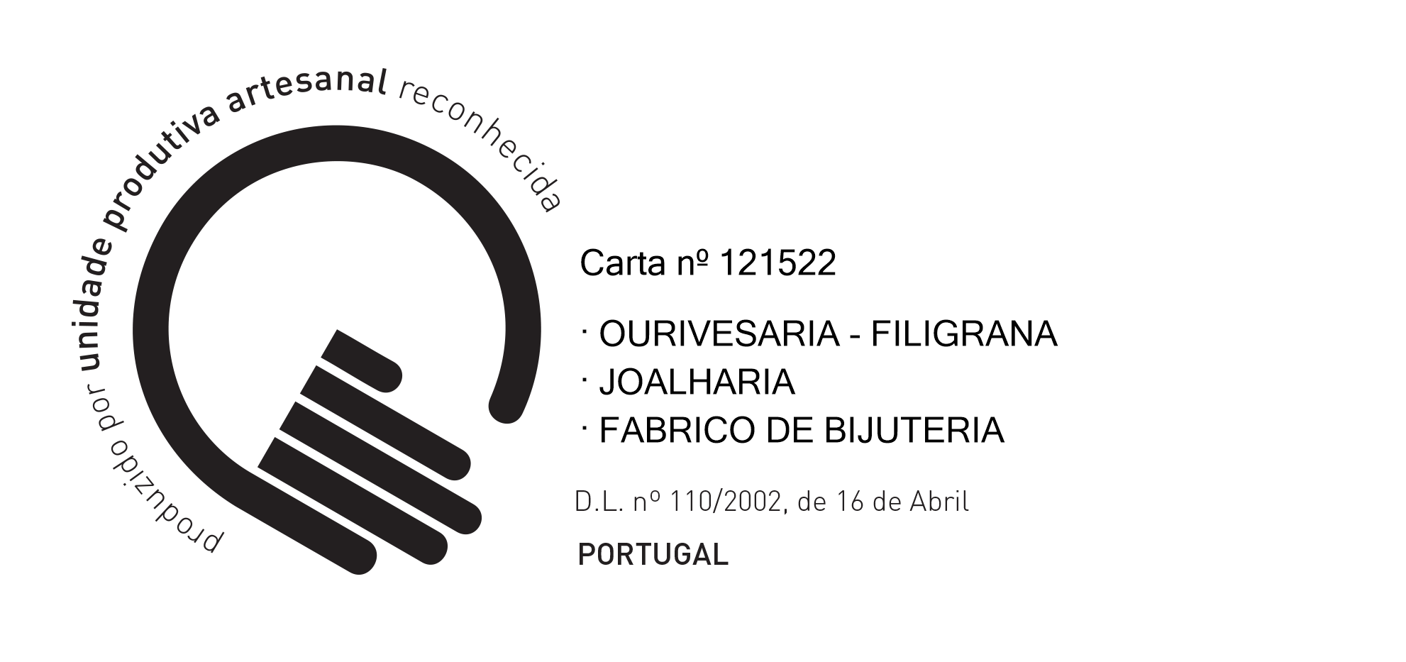Certificado Unidade Produtiva Artesanal Reconhecida